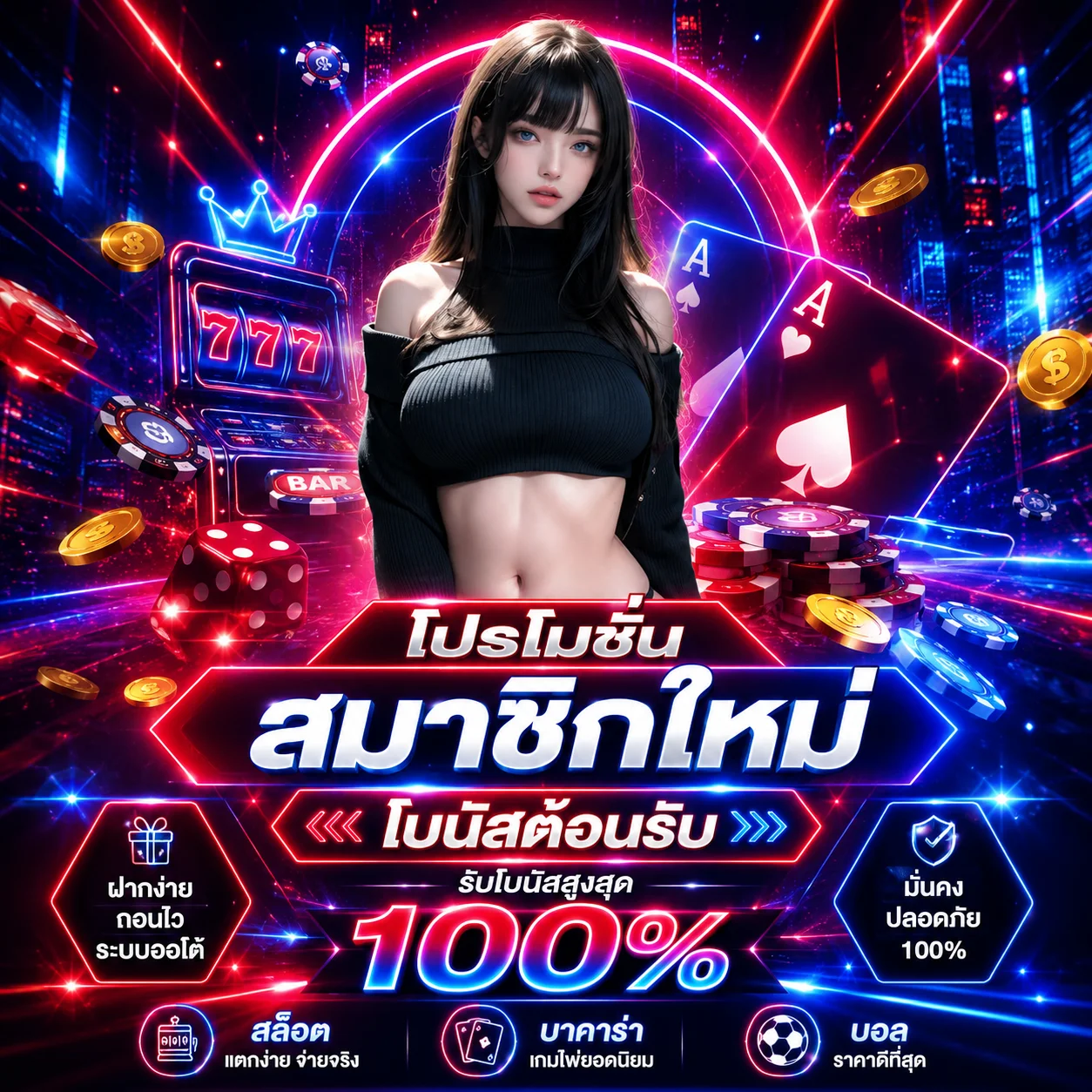 โปรโมชั่นสมาชิกใหม่ TRON55 โบนัสต้อนรับ